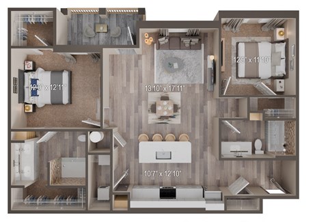 UNIT B3 at Tiffany Flats, Columbus